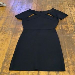 BCBG black dress.